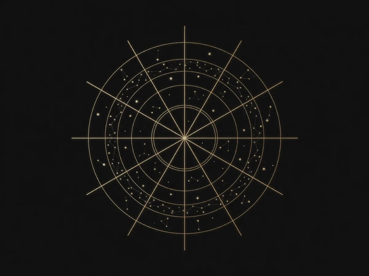 天賦雷達十軸星座圖